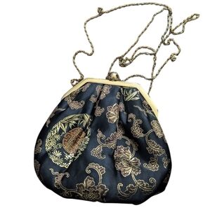Vintage Fiona Brocade Print Clutch